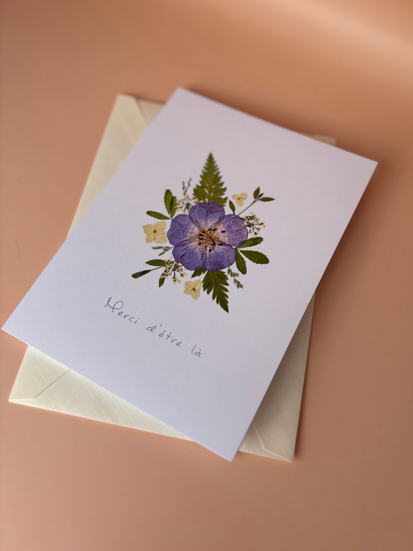Greeting Card - Thank you for being there