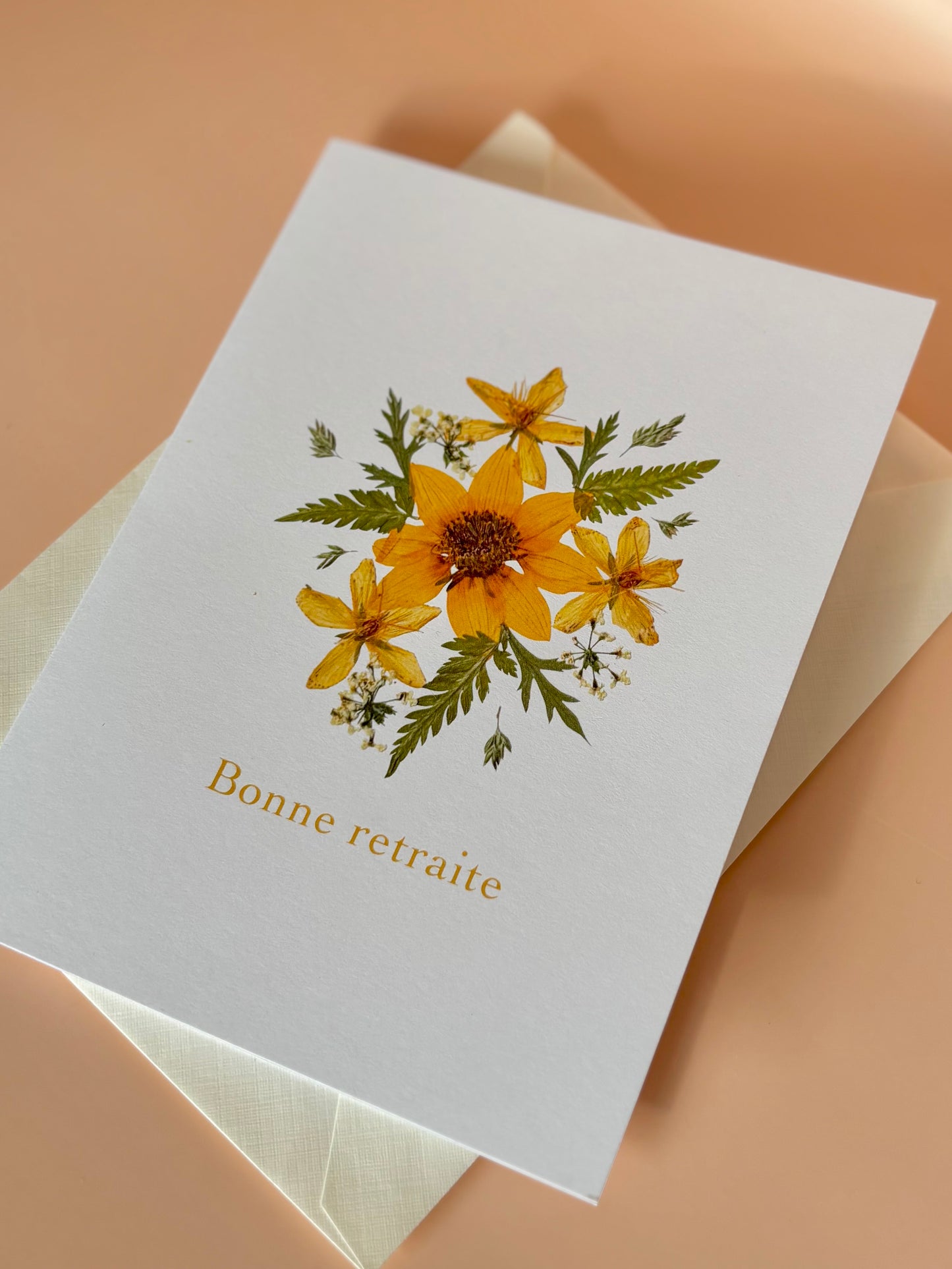 Carte de vœux - Bonne retraite