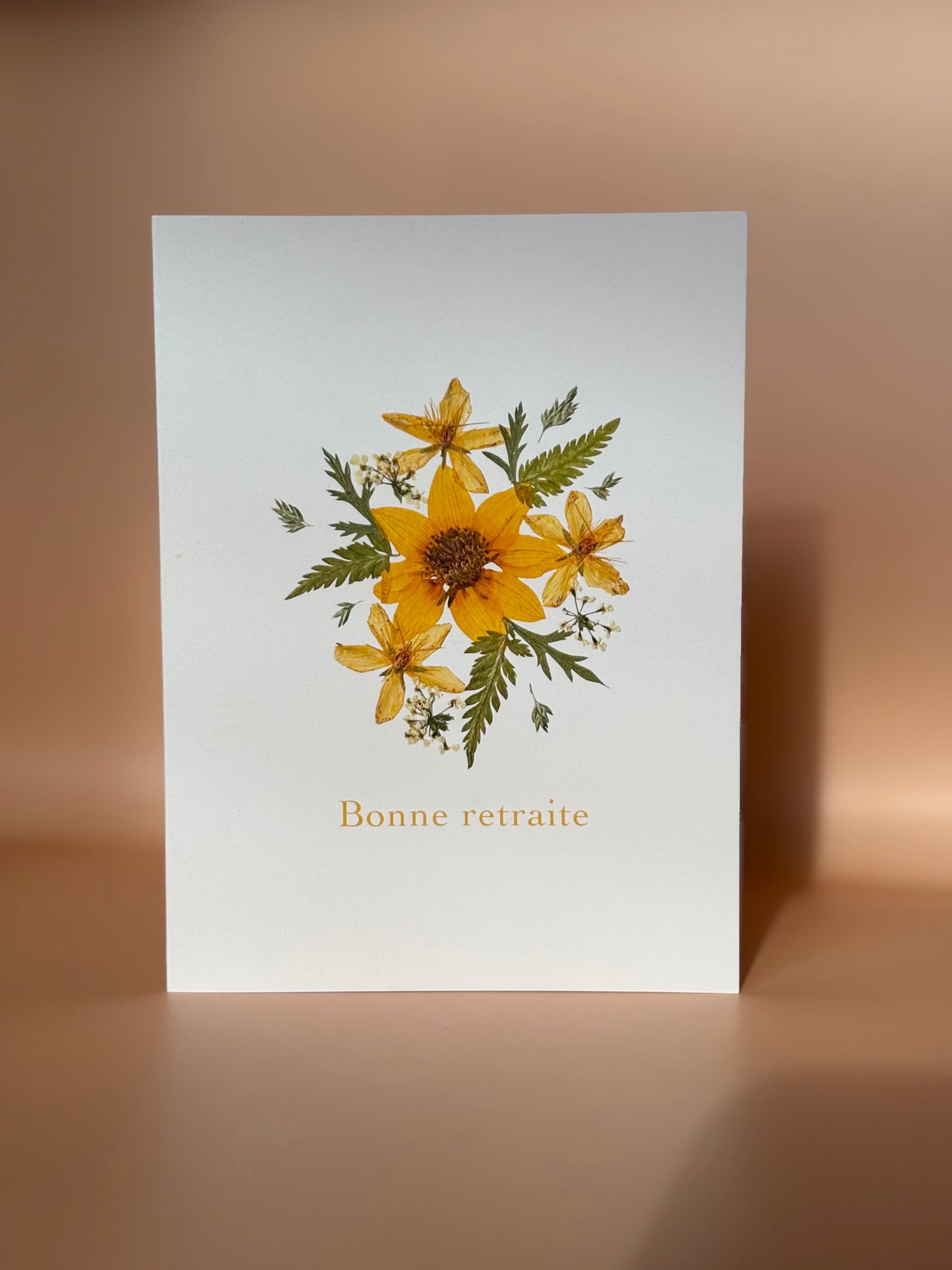 Carte de vœux - Bonne retraite
