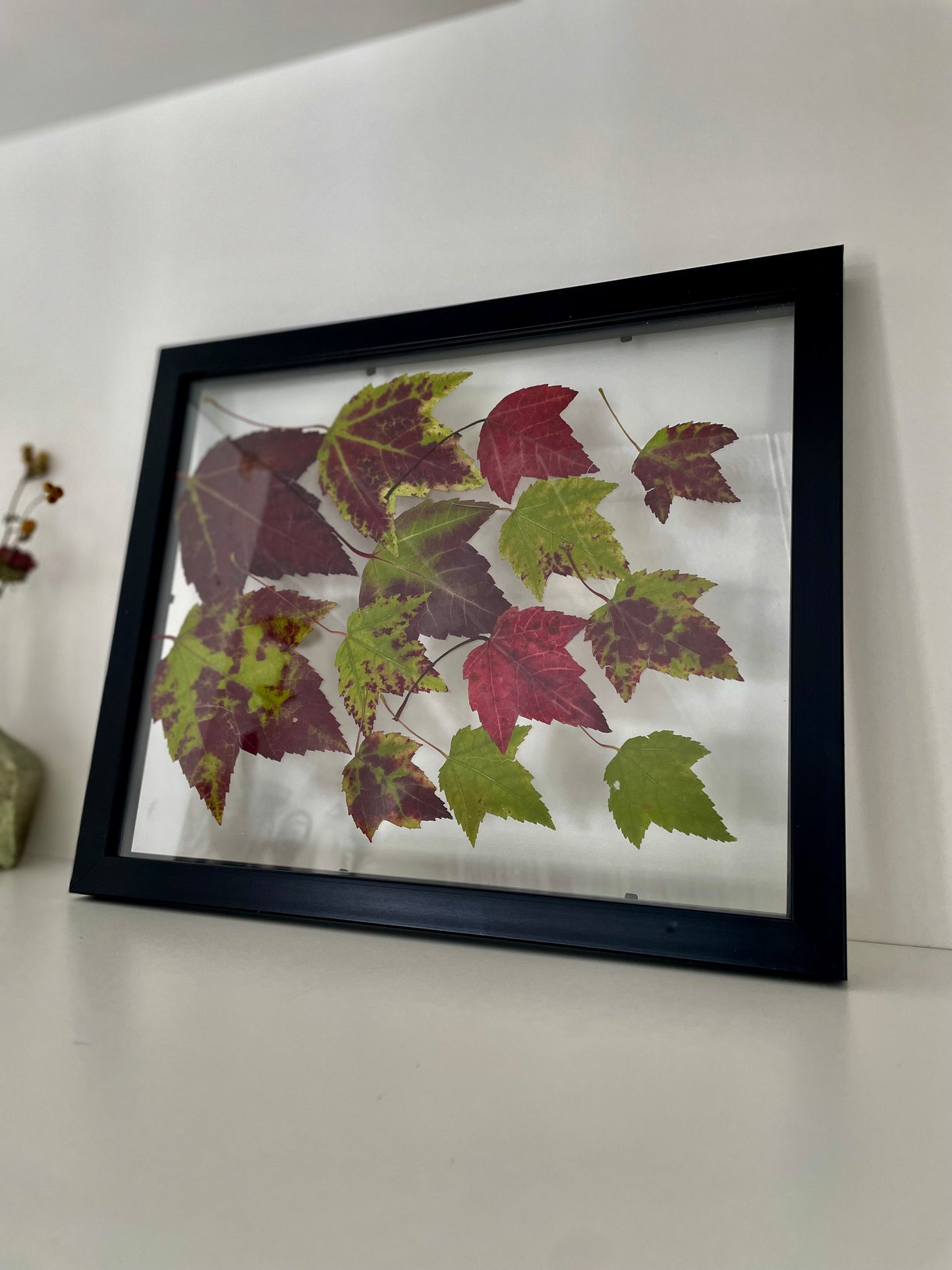 Feuilles d’automne - Cadre de Fleurs Pressées