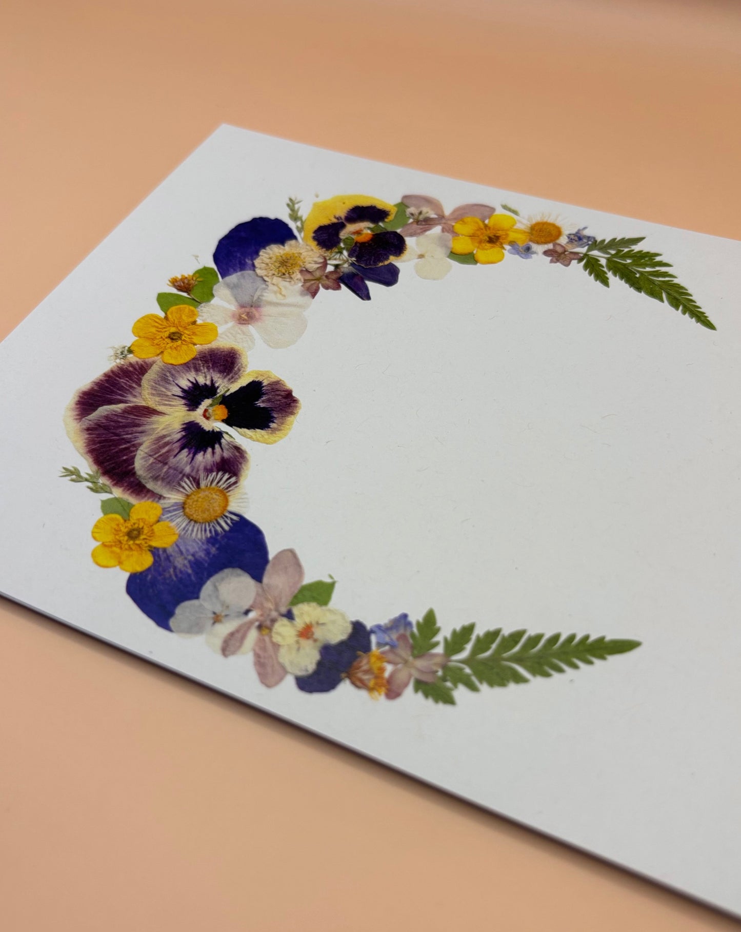 Affiche Florale - Lune Fleurs Pressées