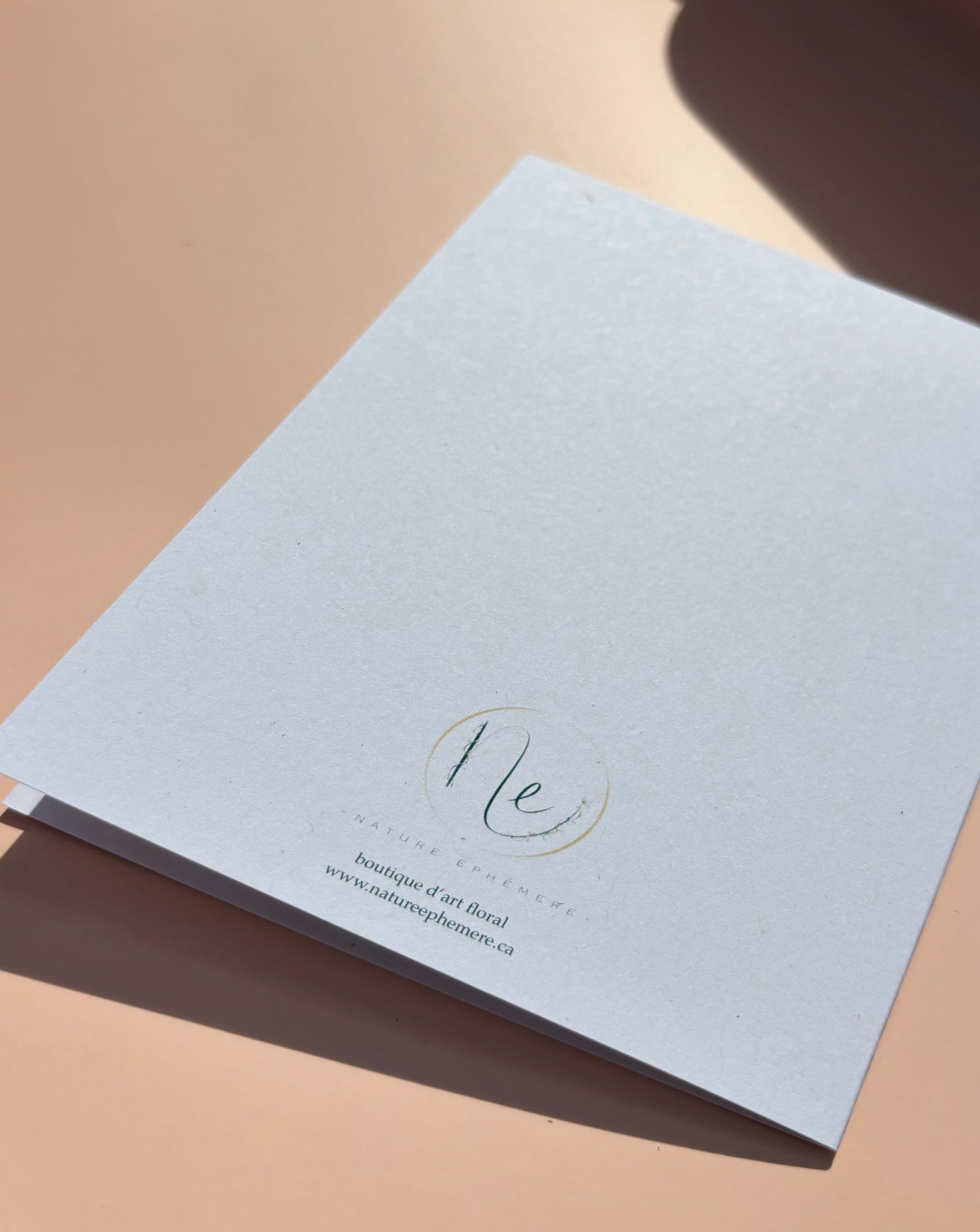 Carte de vœux - Toutes mes pensées sont avec toi