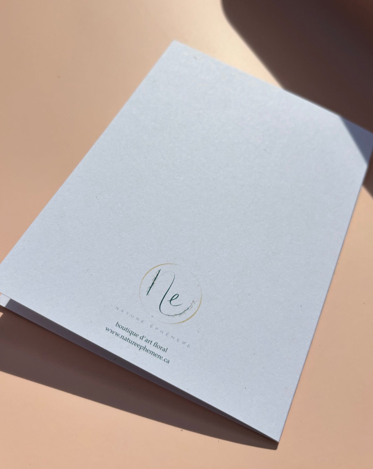 Carte de vœux - Je pense à toi