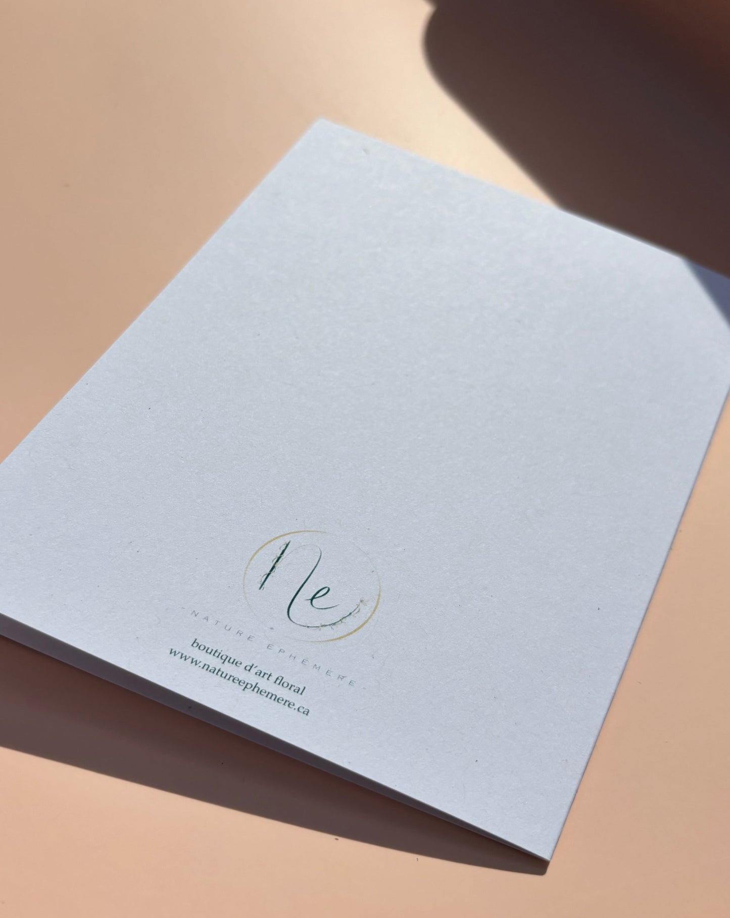 Carte de vœux - Marguerites Jaunes