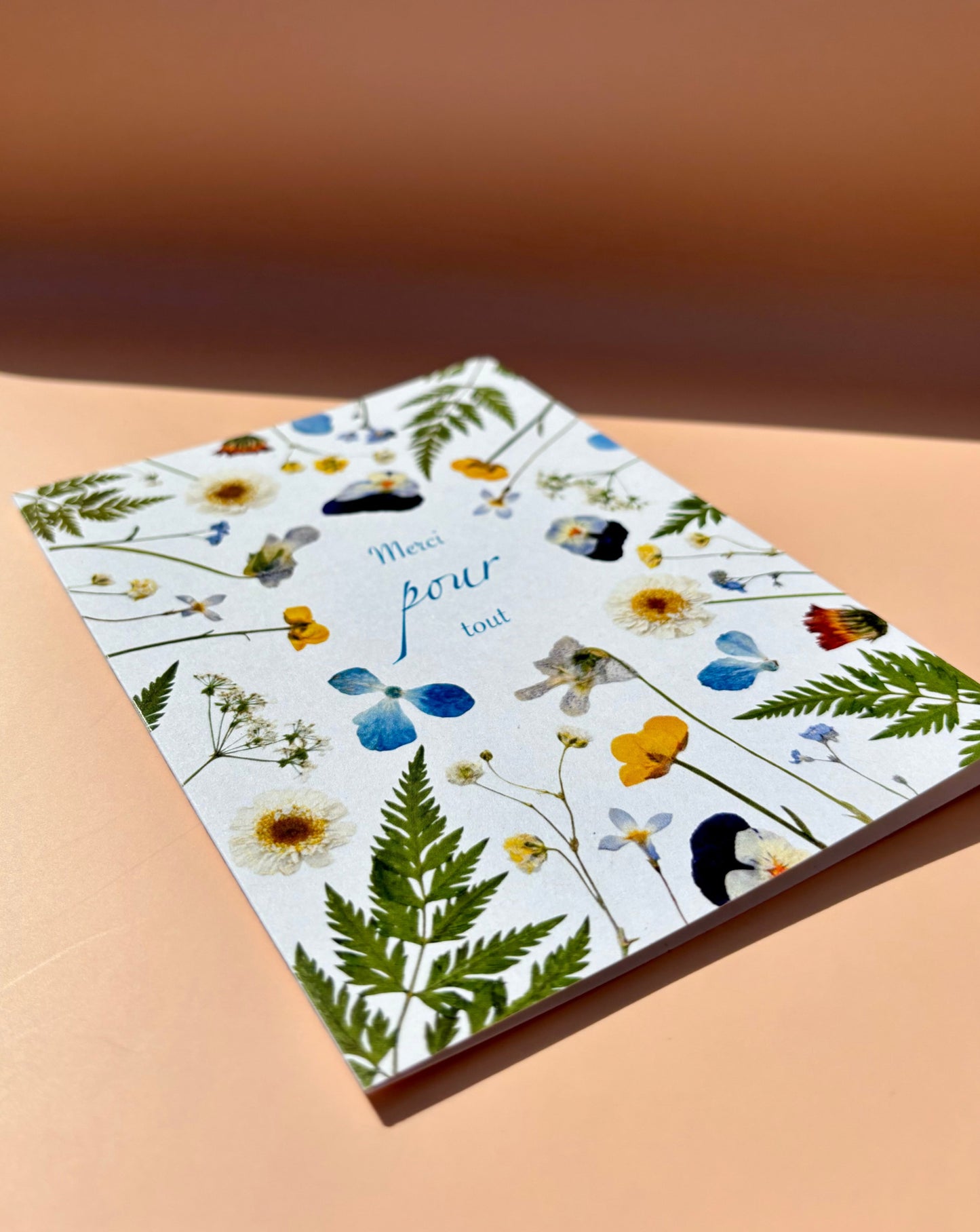 Carte de vœux - Merci pour tout