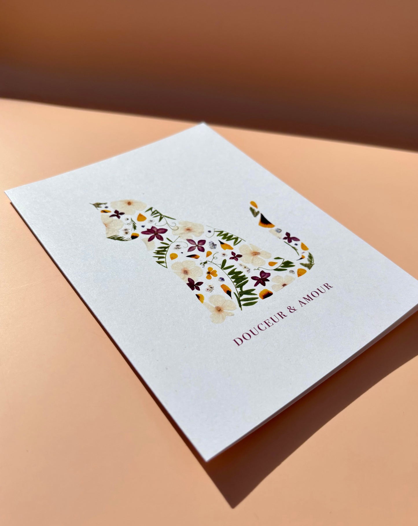 Carte de vœux - Douceur et Amour