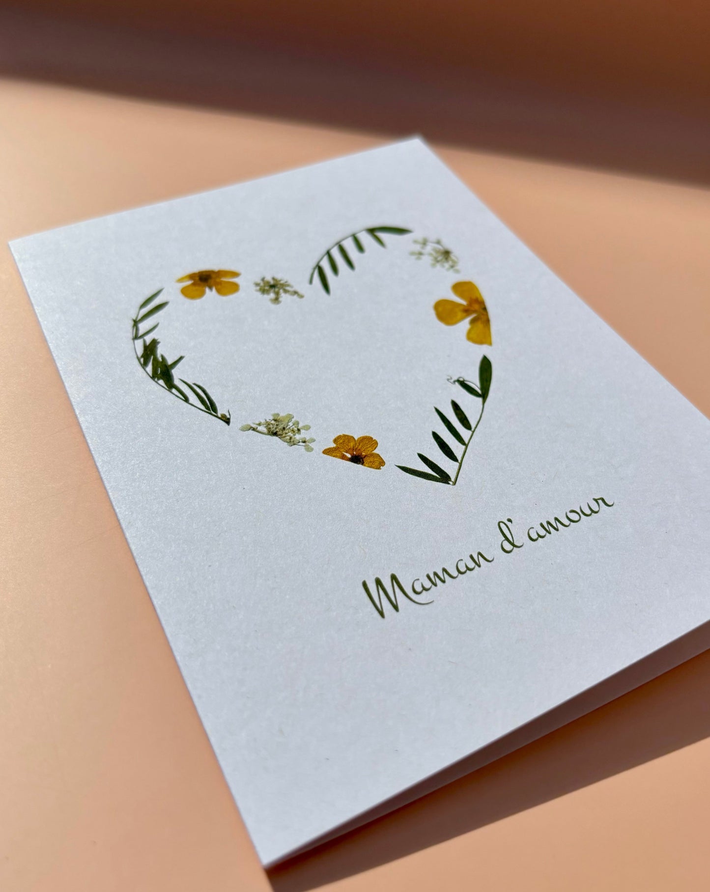 Carte de vœux - Maman d’amour