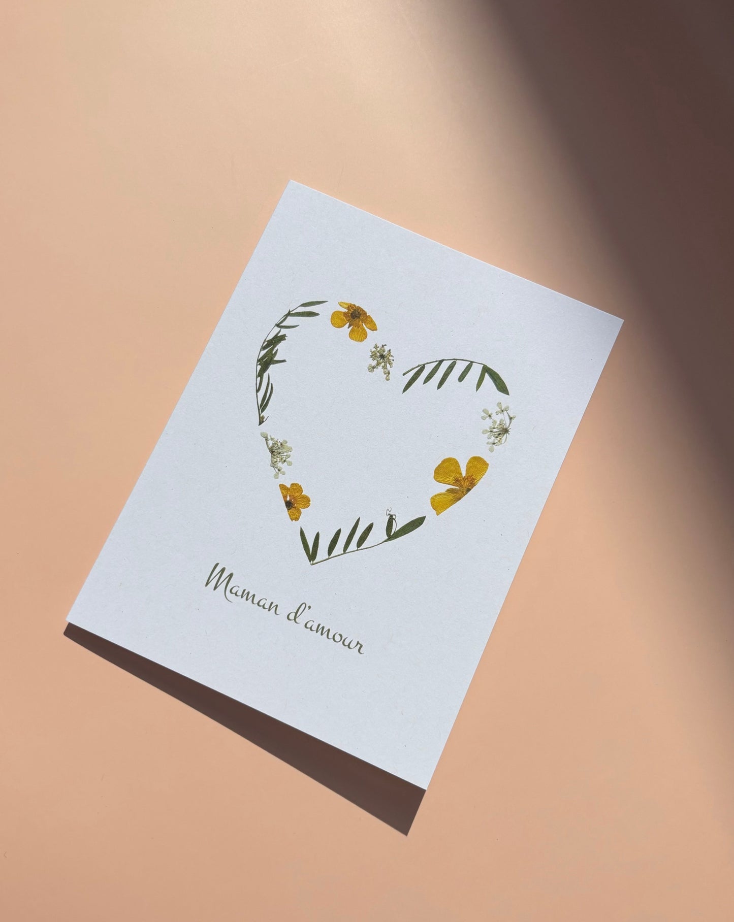 Carte de vœux - Maman d’amour