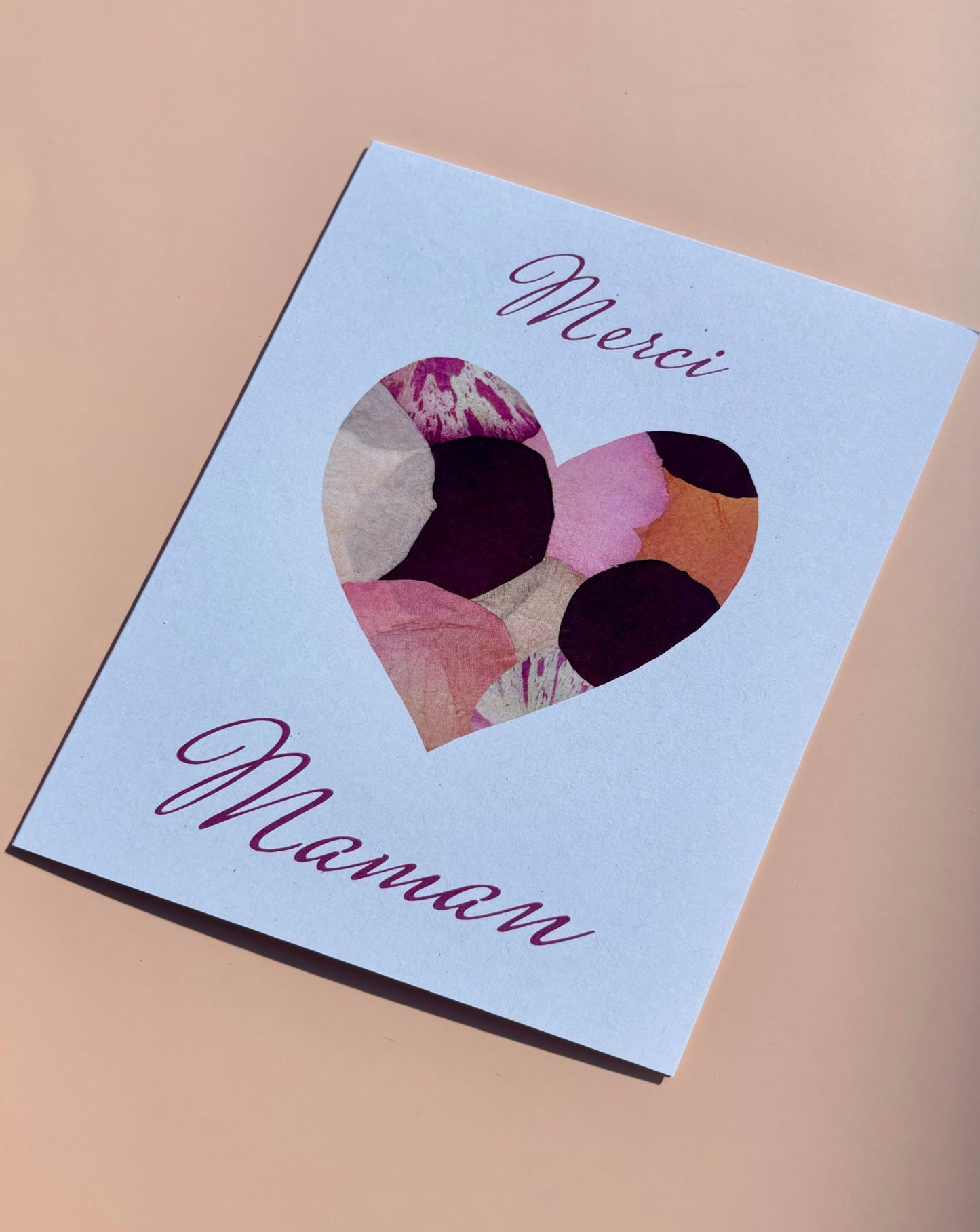 Carte de vœux - Merci Maman