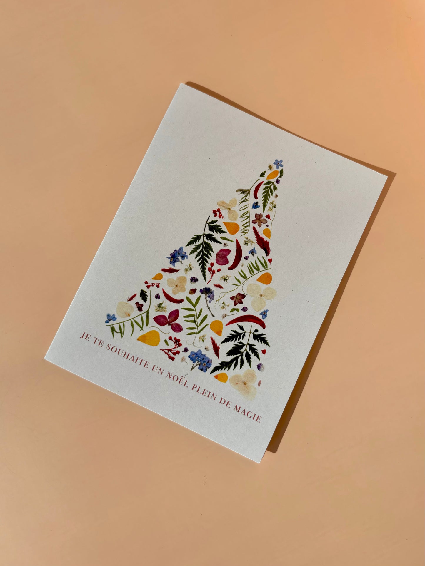 Carte de vœux - Je te souhaite un Noël plein de magie