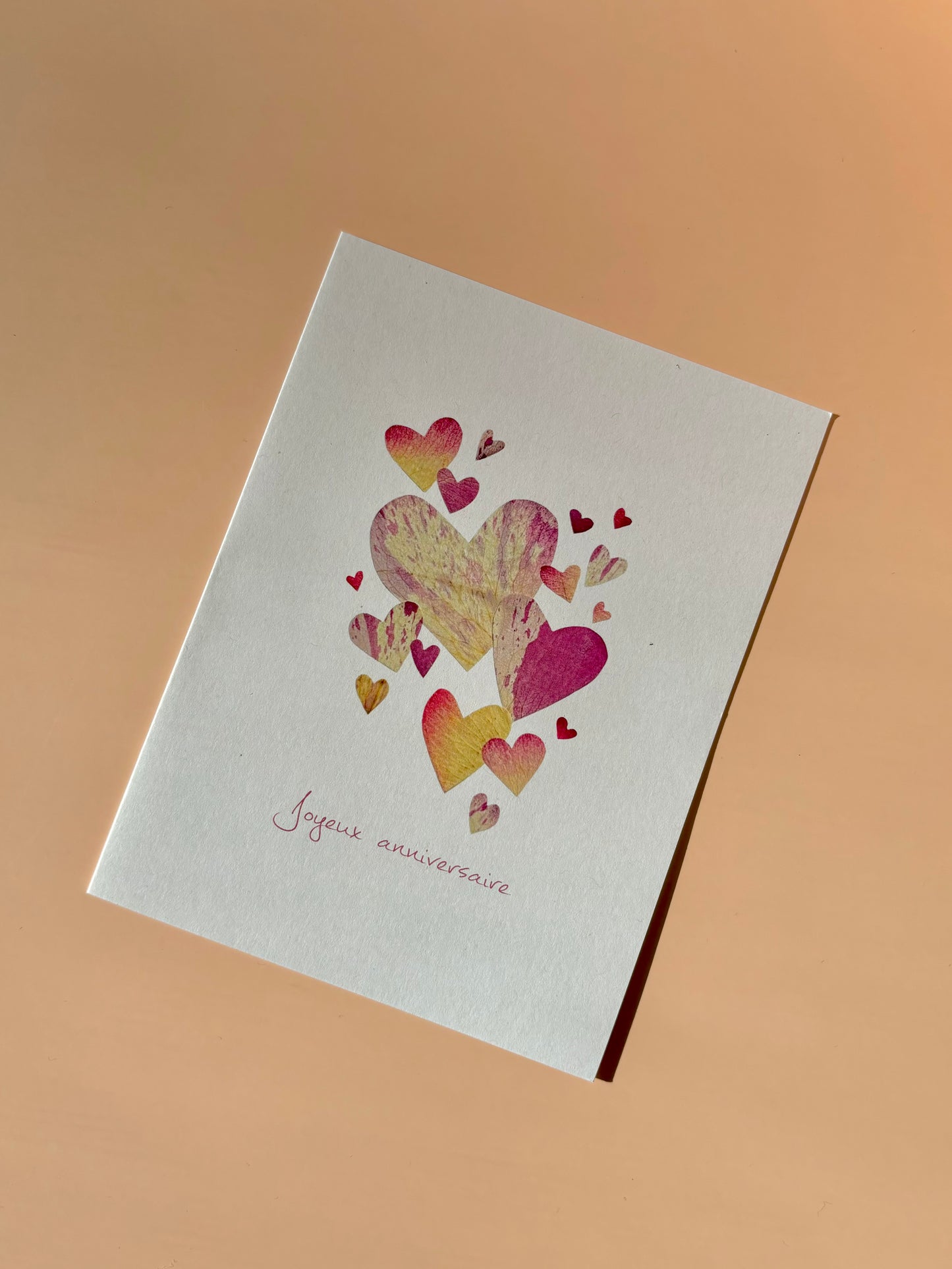 Carte de vœux - Joyeux Anniversaire