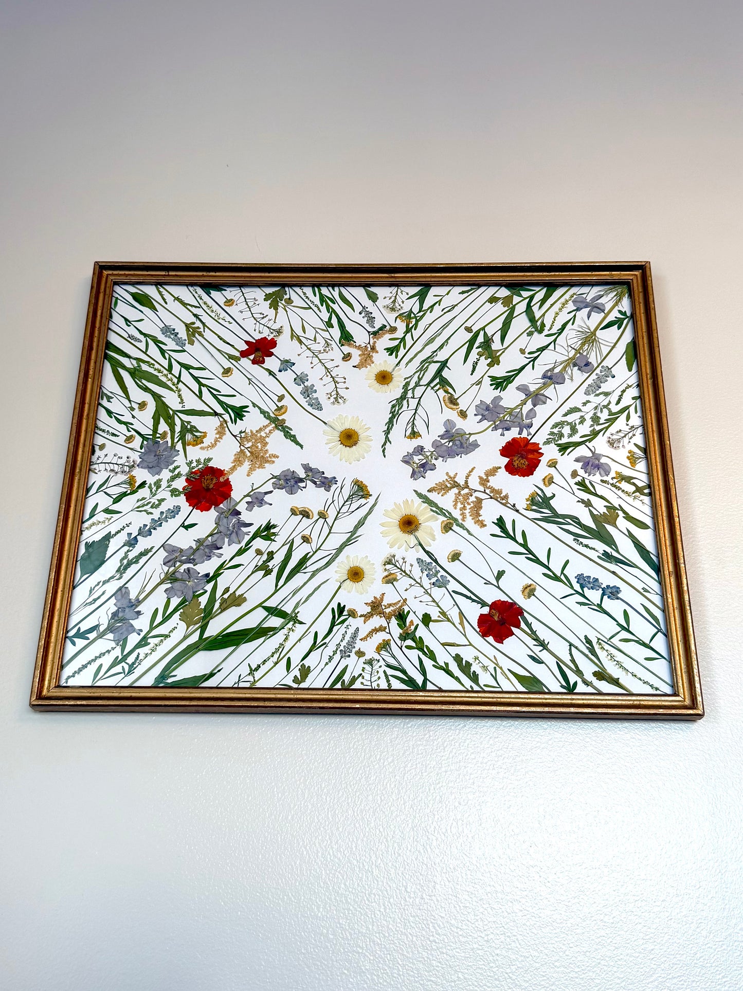 The Field - Pressed Flower Frame