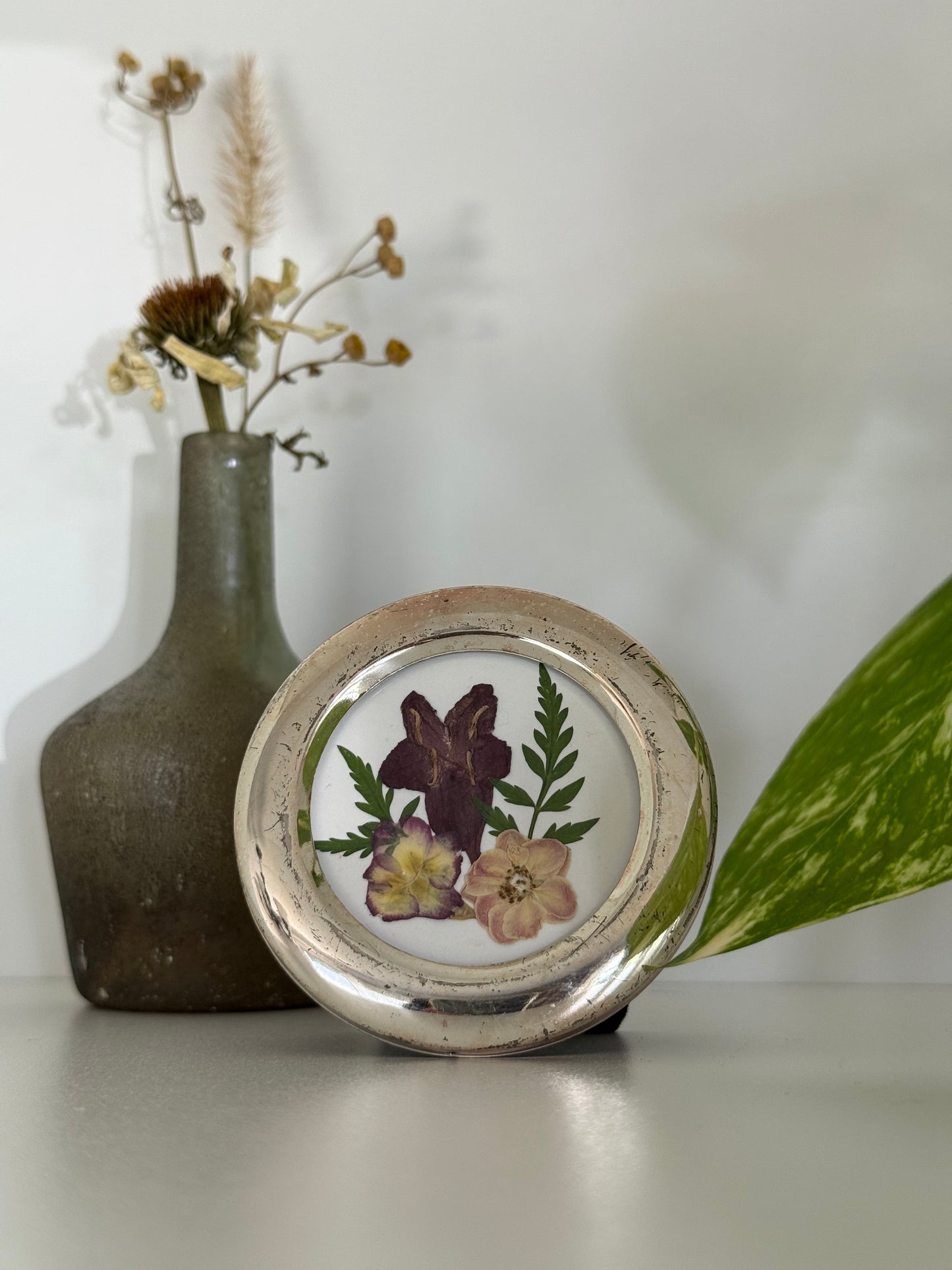 Mini Bouquet - Cadre de Fleurs Pressées