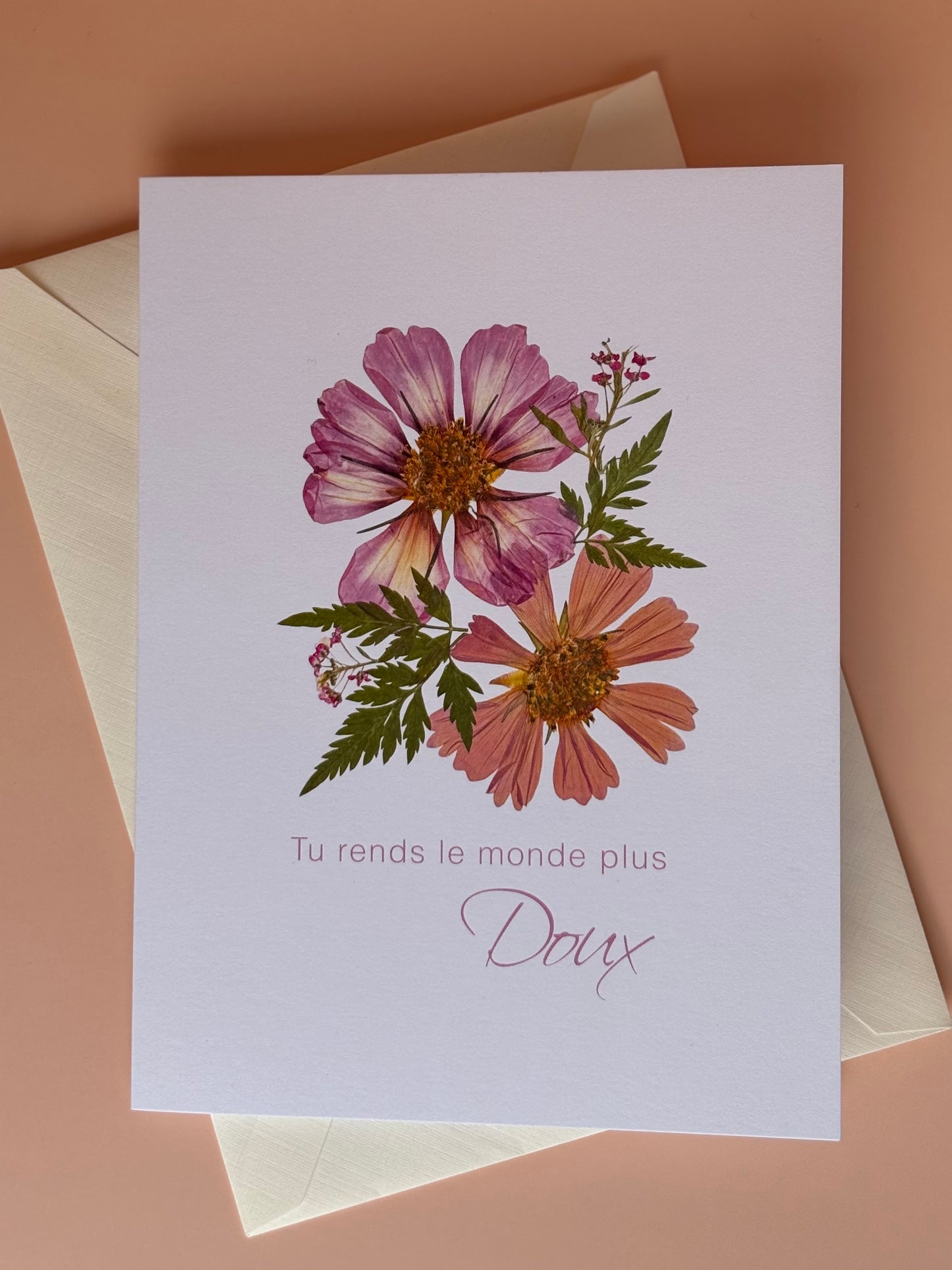 Greeting Card - You Make the World a Sweeter Place