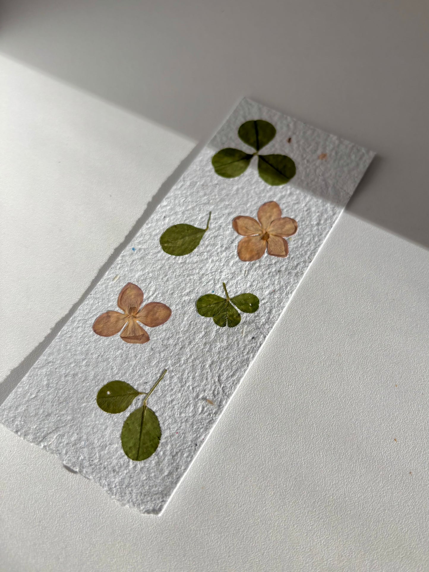 Plantable Bookmark - Lilac & Clover