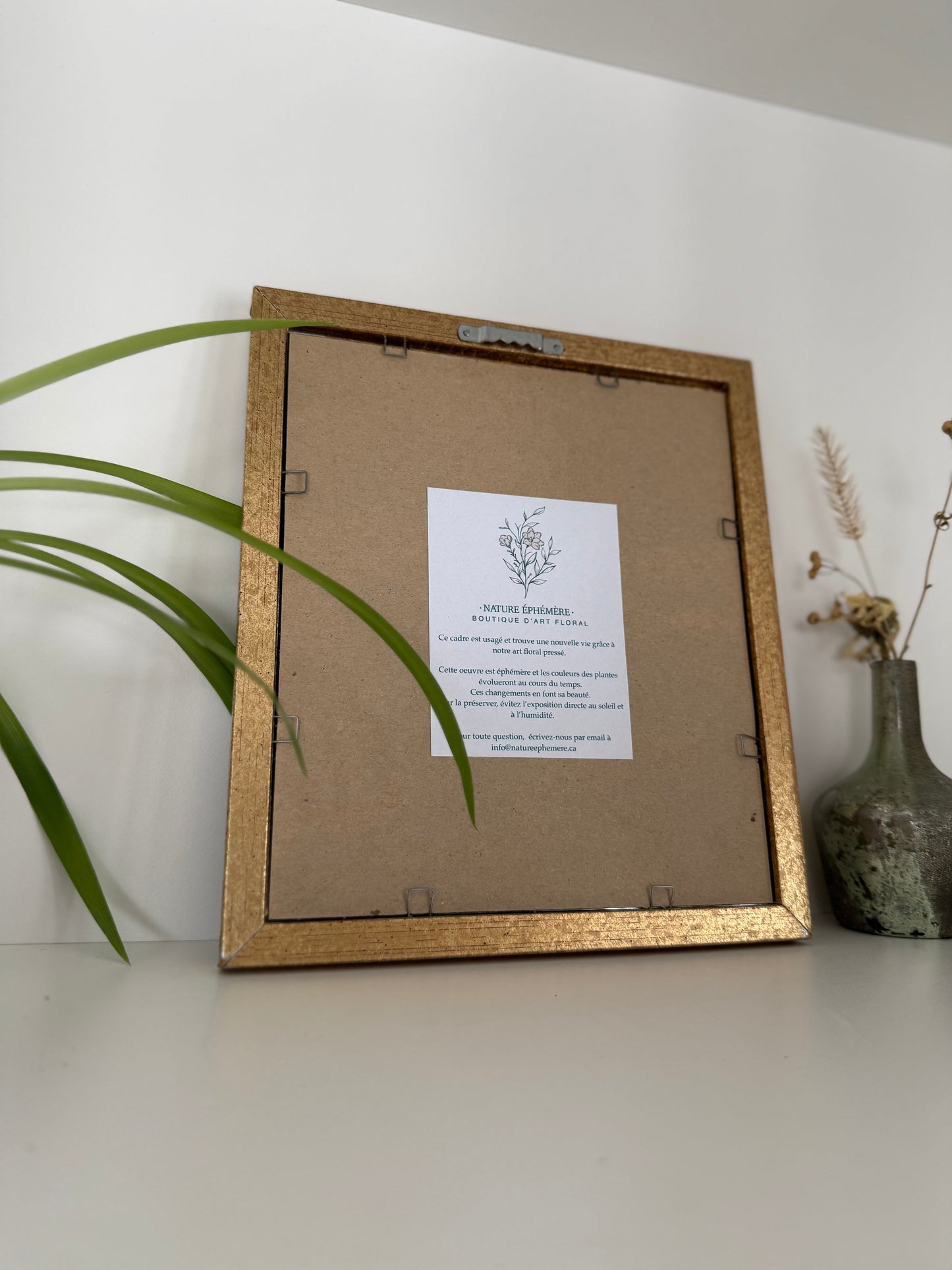 Cosmos Bouquet - Pressed Flower Frame