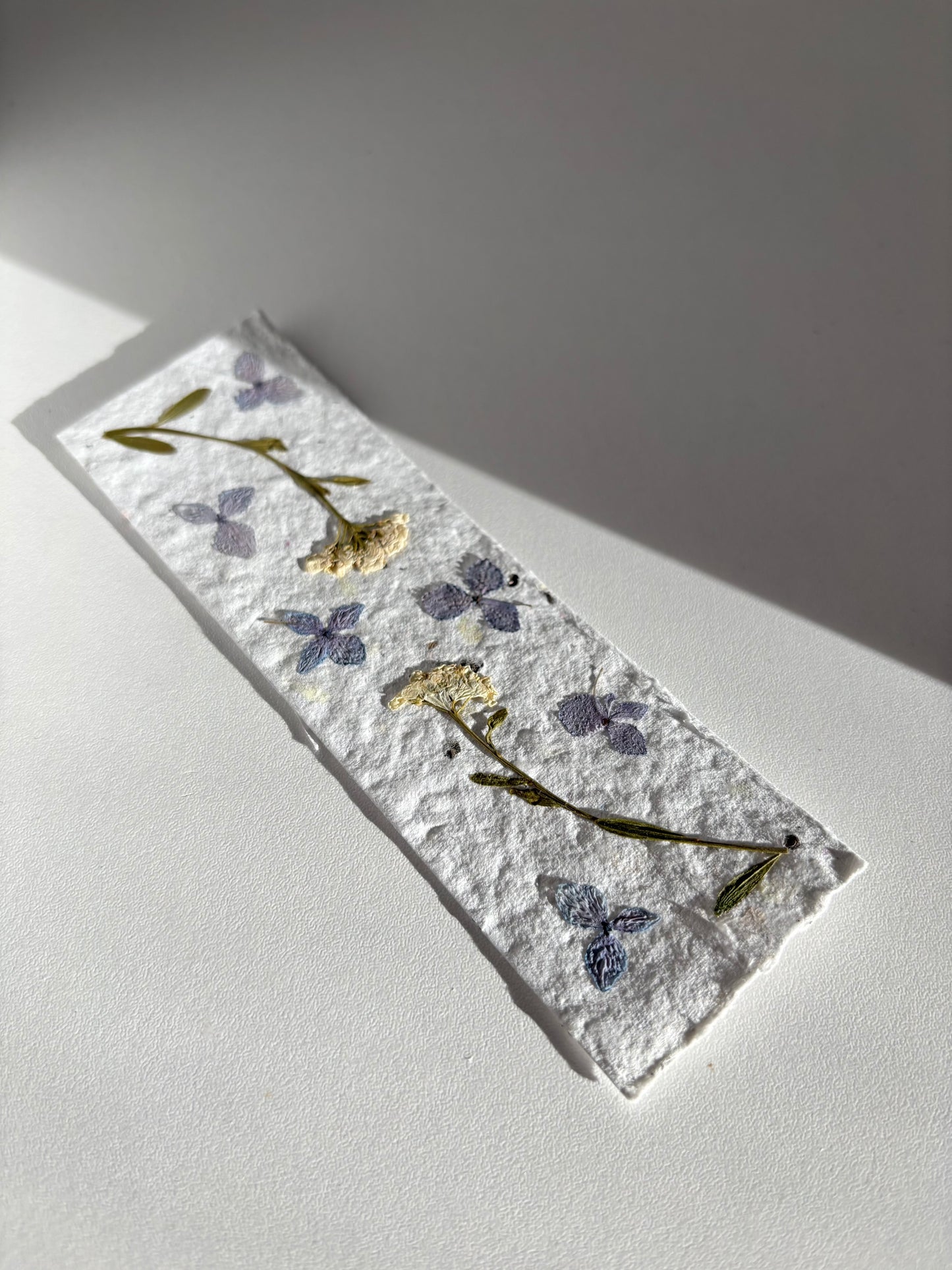 Plantable Bookmark - Hydrangeas