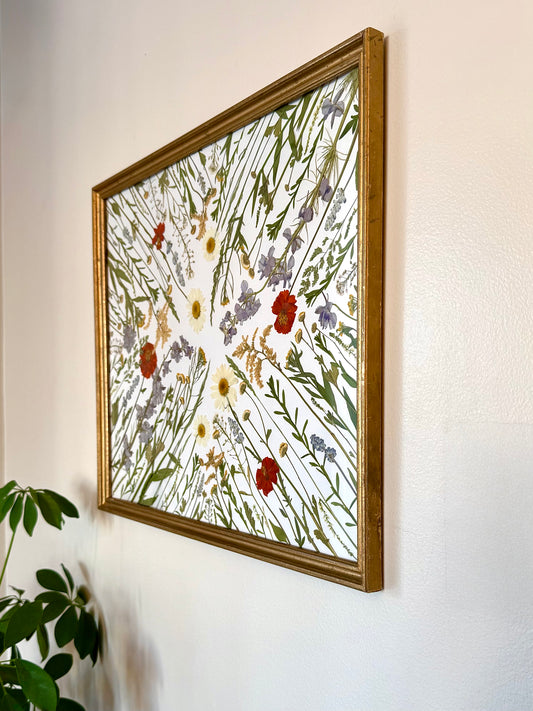 The Field - Pressed Flower Frame