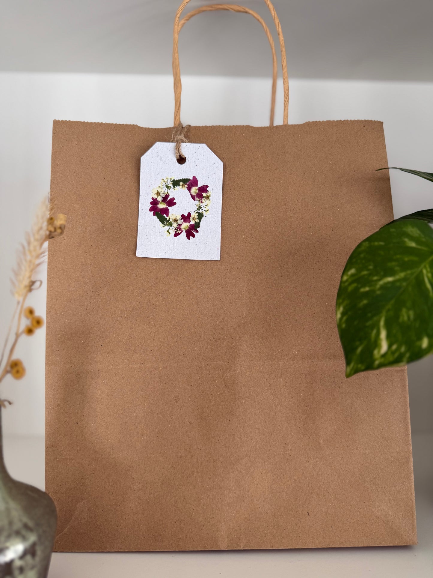 Wreath - Plantable Gift Tag