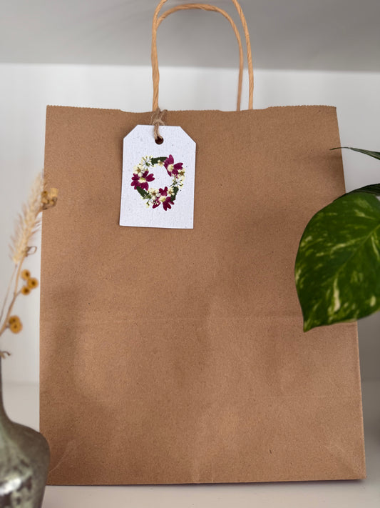 Couronne - Étiquette Cadeau à Planter