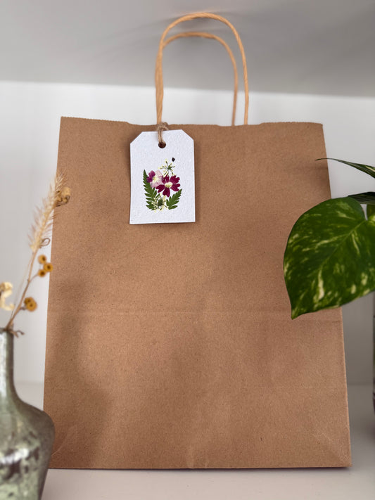 Verveine - Étiquette Cadeau à Planter