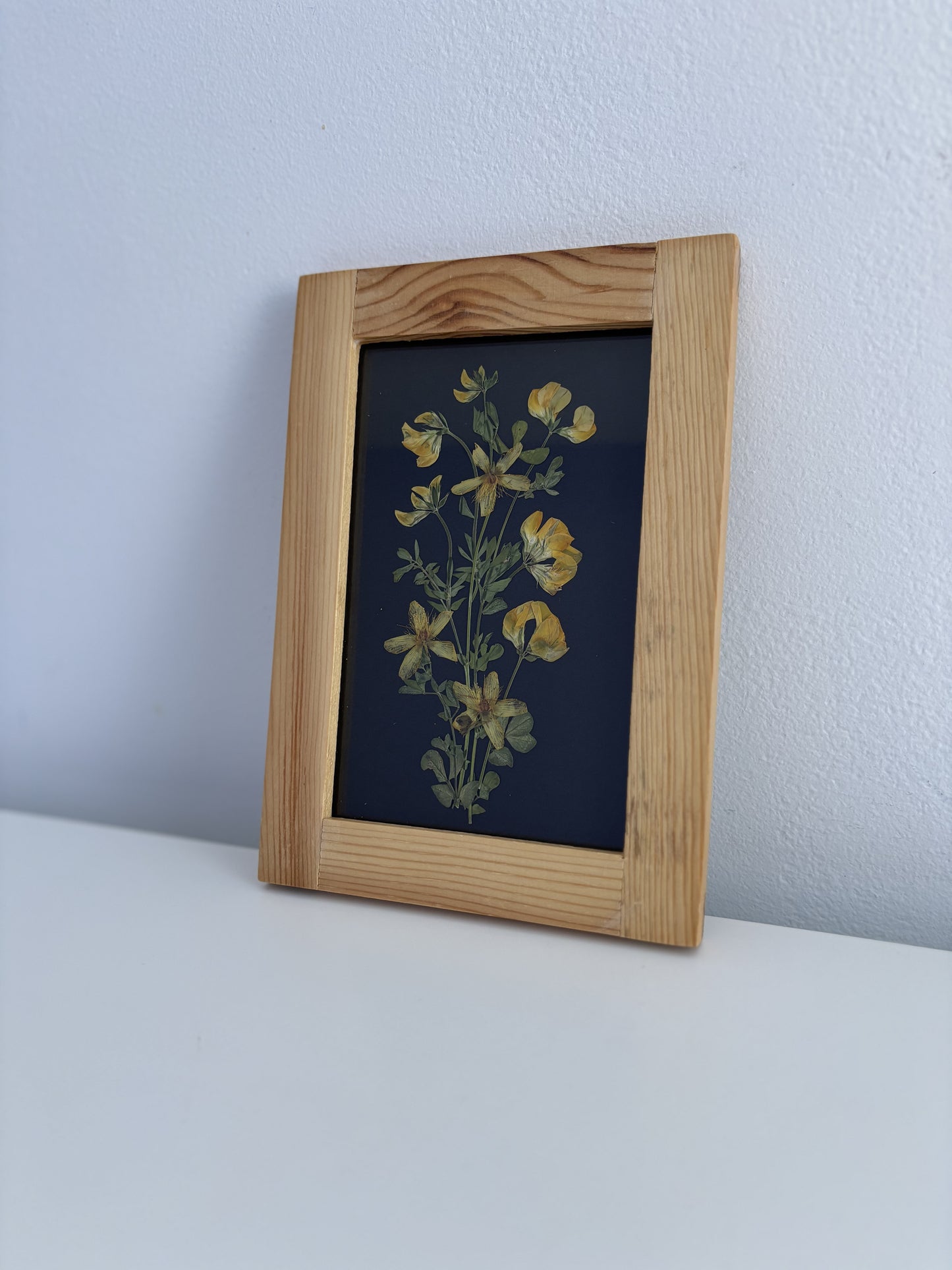 Yellow Bouquet - Pressed Flower Frame