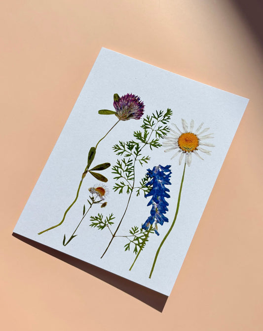 Greeting Card - Little Field