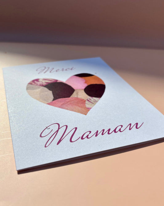 Greeting Card - Merci Maman